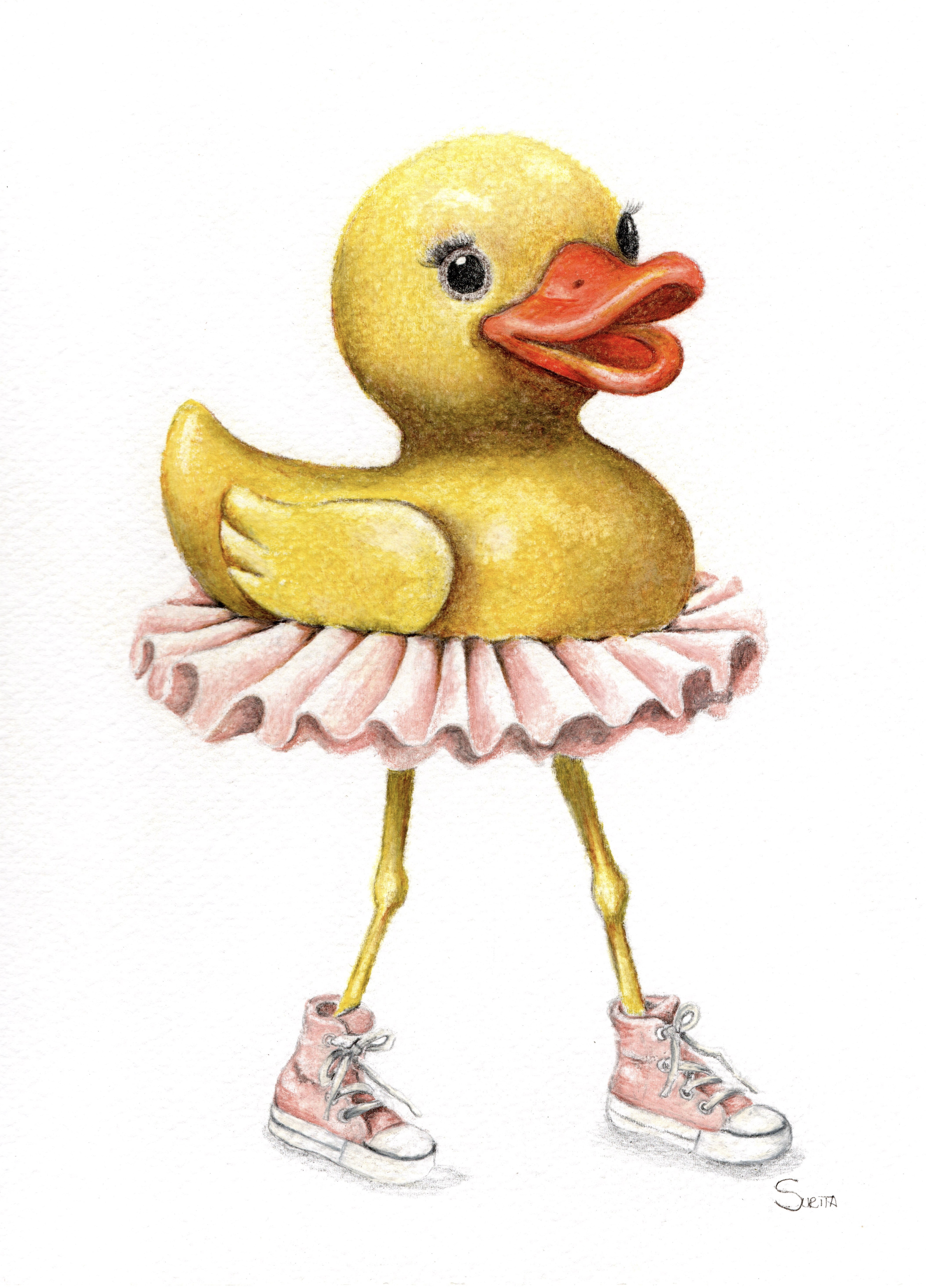 Twirl and waddle